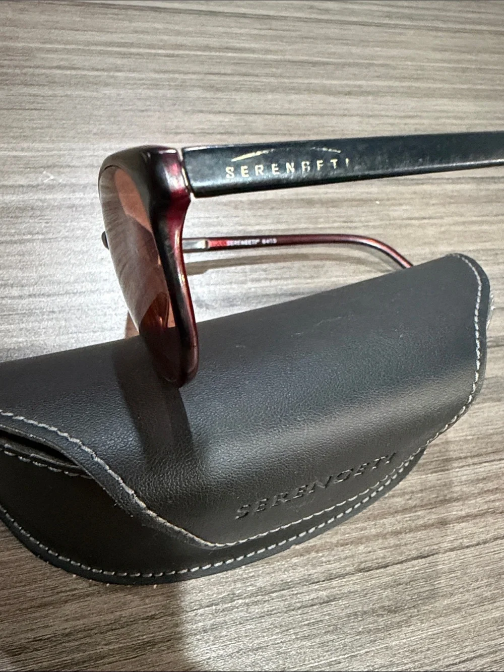 Vintage Serengeti Dark Brown  Lens Sunglasses